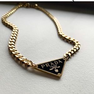 Prada repurposed Ahava Necklace